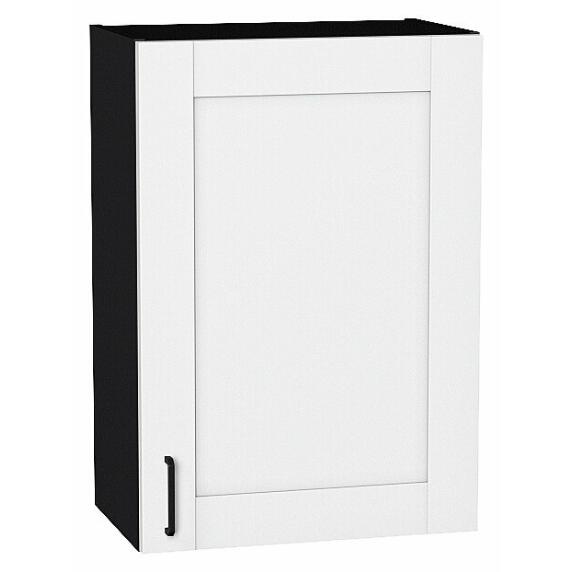 Шкаф верхний с 1-ой дверцей Лофт Super White Graphite 716*500*320