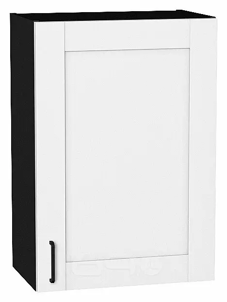 Шкаф верхний с 1-ой дверцей Лофт Super White Graphite 716*500*320