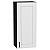 Шкаф верхний с 1-ой дверцей Лофт Super White Graphite 920*400*320