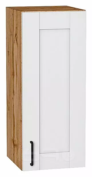 Шкаф верхний с 1-ой дверцей Лофт Super White Дуб Вотан 716*300*320