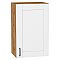 Шкаф верхний с 1-ой дверцей Лофт Super White Дуб Вотан 716*450*320