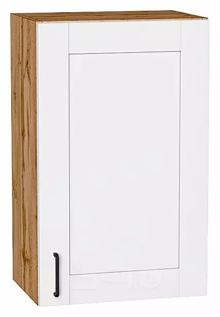 Шкаф верхний с 1-ой дверцей Лофт Super White Дуб Вотан 716*450*320