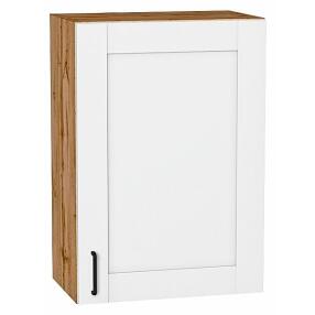 Шкаф верхний с 1-ой дверцей Лофт Super White Дуб Вотан 716*500*320