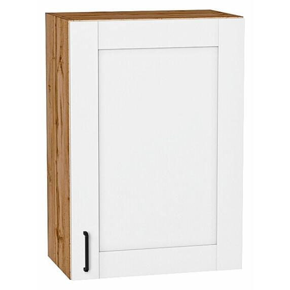 Шкаф верхний с 1-ой дверцей Лофт Super White Дуб Вотан 716*500*320