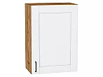 Шкаф верхний с 1-ой дверцей Лофт Super White Дуб Вотан 716*500*320