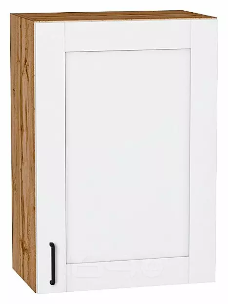 Шкаф верхний с 1-ой дверцей Лофт Super White Дуб Вотан 716*500*320