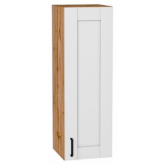 Шкаф верхний с 1-ой дверцей Лофт Super White Дуб Вотан 920*300*320
