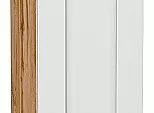 Шкаф верхний с 1-ой дверцей Лофт Super White Дуб Вотан 920*300*320
