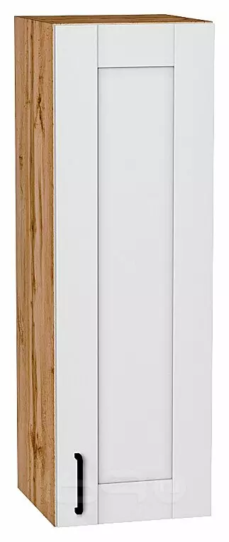 Шкаф верхний с 1-ой дверцей Лофт Super White Дуб Вотан 920*300*320
