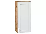 Шкаф верхний с 1-ой дверцей Лофт Super White Дуб Вотан 920*400*320