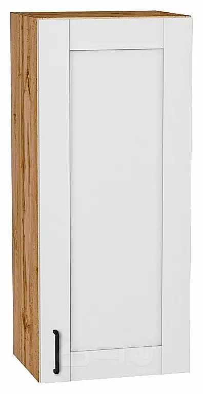 Шкаф верхний с 1-ой дверцей Лофт Super White Дуб Вотан 920*400*320