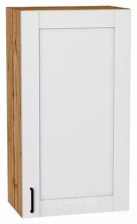 Шкаф верхний с 1-ой дверцей Лофт Super White Дуб Вотан 920*500*320