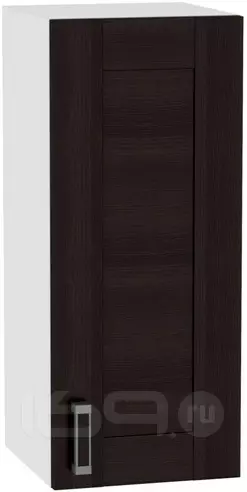 Шкаф верхний с 1-ой дверцей Лофт В 300 Wenge Veralinga-Белый
