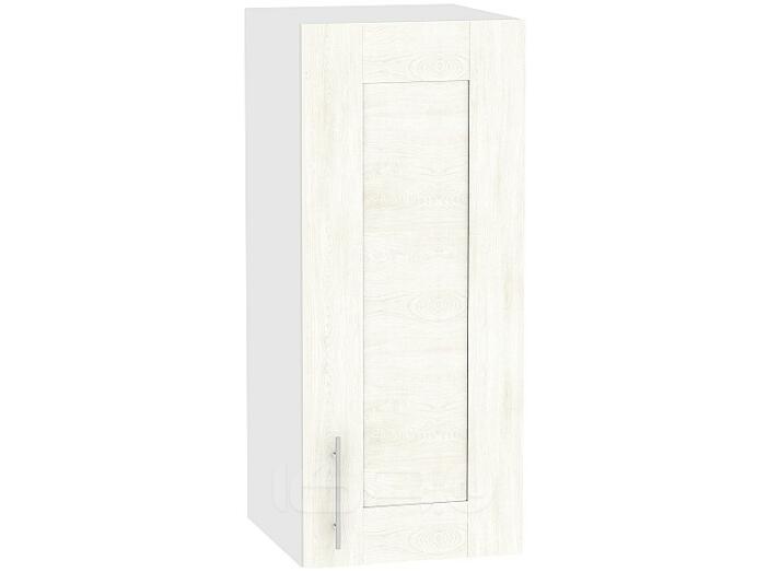 Шкаф верхний с 1-ой дверцей Лофт В 300 Nordic Oak-Белый
