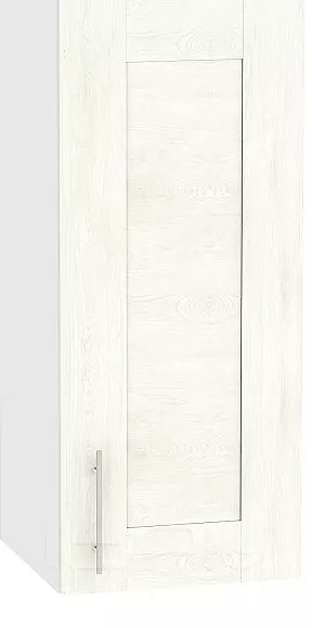 Шкаф верхний с 1-ой дверцей Лофт В 309 Nordic Oak-Белый