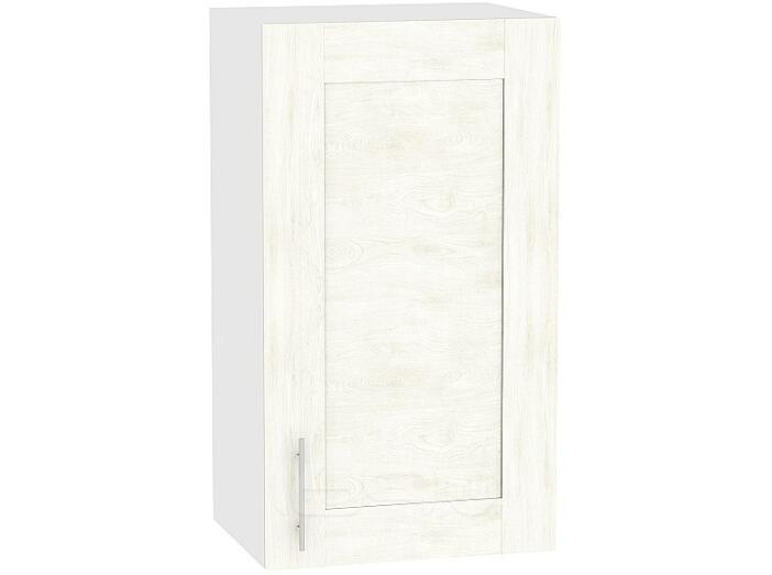 Шкаф верхний с 1-ой дверцей Лофт В 400 Nordic Oak-Белый