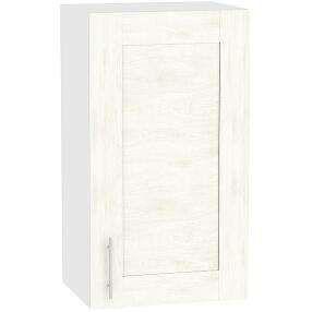 Шкаф верхний с 1-ой дверцей Лофт В 400 Nordic Oak-Белый