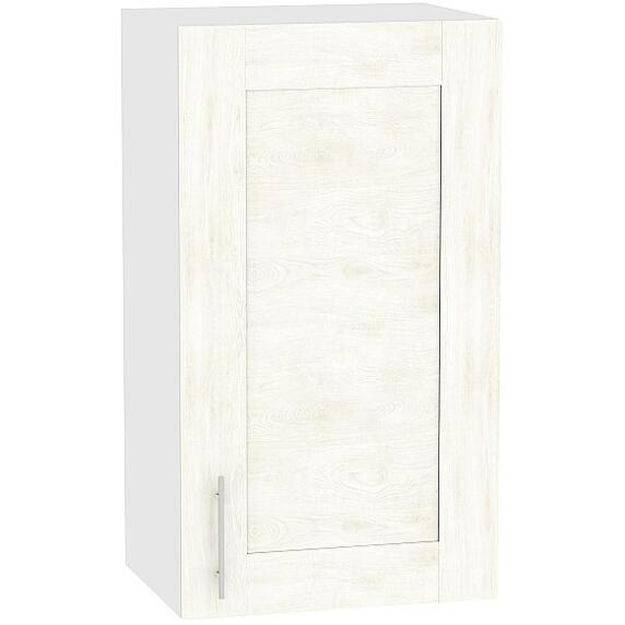 Шкаф верхний с 1-ой дверцей Лофт В 400 Nordic Oak-Белый