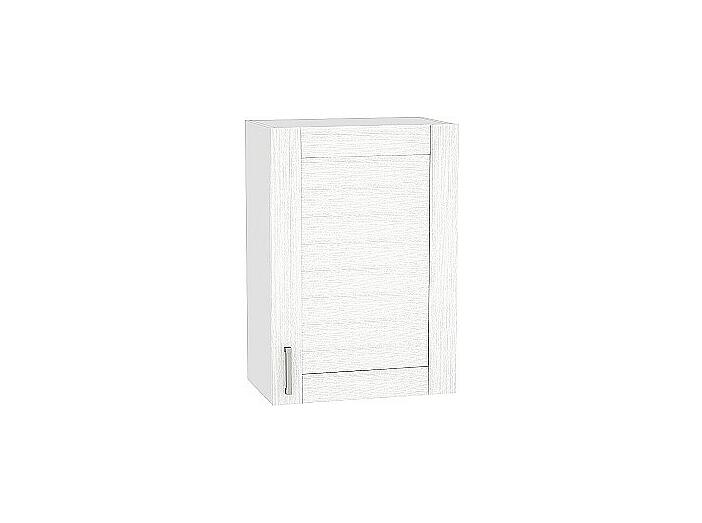 Шкаф верхний с 1-ой дверцей Лофт В 500 Snow Veralinga-Белый