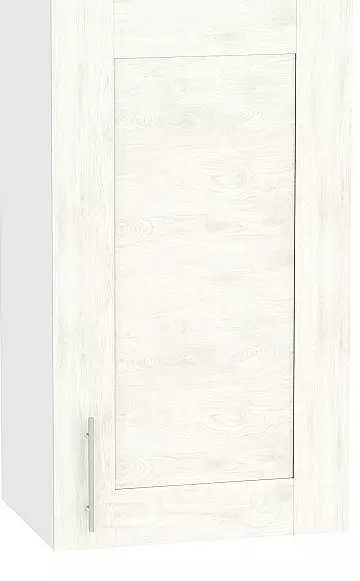 Шкаф верхний с 1-ой дверцей Лофт В 409 Nordic Oak-Белый