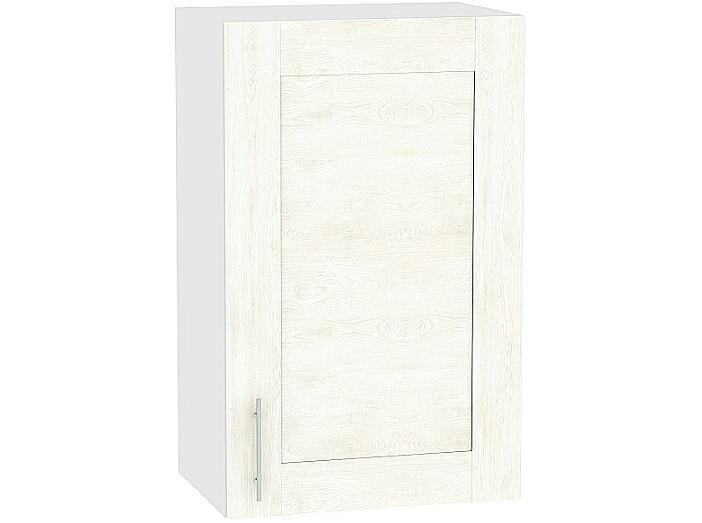 Шкаф верхний с 1-ой дверцей Лофт В 450 Nordic Oak-Белый
