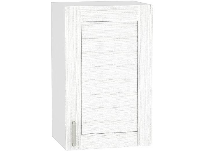 Шкаф верхний с 1-ой дверцей Лофт В 450 Snow Veralinga-Белый