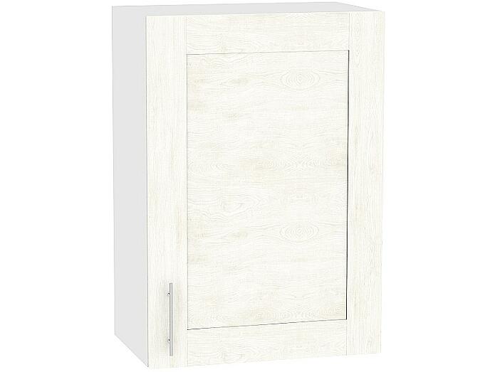 Шкаф верхний с 1-ой дверцей Лофт В 600 Nordic Oak-Белый