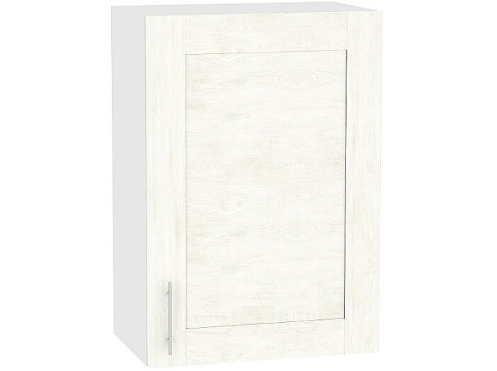 Шкаф верхний с 1-ой дверцей Лофт В 600 Nordic Oak-Белый