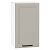 Шкаф верхний с 1-ой дверцей Нео Clay Silk/Белый 716*400*320