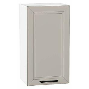 Шкаф верхний с 1-ой дверцей Нео Clay Silk/Белый 716*400*320