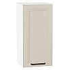 Шкаф верхний с 1-ой дверцей Нео Cream Silk/Белый 716*350*320