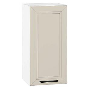 Шкаф верхний с 1-ой дверцей Нео Cream Silk/Белый 716*350*320