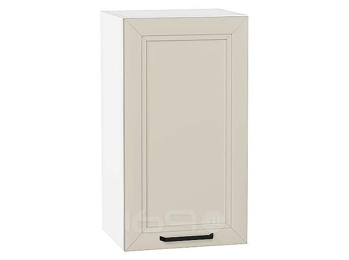 Шкаф верхний с 1-ой дверцей Нео Cream Silk/Белый 716*400*320