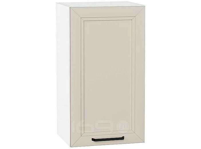 Шкаф верхний с 1-ой дверцей Нео Cream Silk/Белый 716*400*320