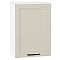 Шкаф верхний с 1-ой дверцей Нео Cream Silk/Белый 716*500*320