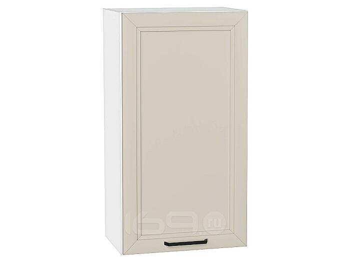 Шкаф верхний с 1-ой дверцей Нео Cream Silk/Белый 920*500*320