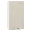 Шкаф верхний с 1-ой дверцей Нео Cream Silk/Белый 920*500*320