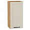 Шкаф верхний с 1-ой дверцей Нео Cream Silk/Дуб Вотан 716*350*320