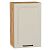 Шкаф верхний с 1-ой дверцей Нео Cream Silk/Дуб Вотан 716*450*320