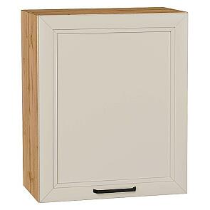 Шкаф верхний с 1-ой дверцей Нео Cream Silk/Дуб Вотан 716*600*320