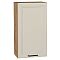 Шкаф верхний с 1-ой дверцей Нео Cream Silk/Дуб Вотан 920*500*320