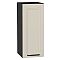 Шкаф верхний с 1-ой дверцей Нео Cream Silk/Graphite 716*300*320