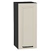 Шкаф верхний с 1-ой дверцей Нео Cream Silk/Graphite 716*300*320