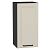 Шкаф верхний с 1-ой дверцей Нео Cream Silk/Graphite 716*350*320
