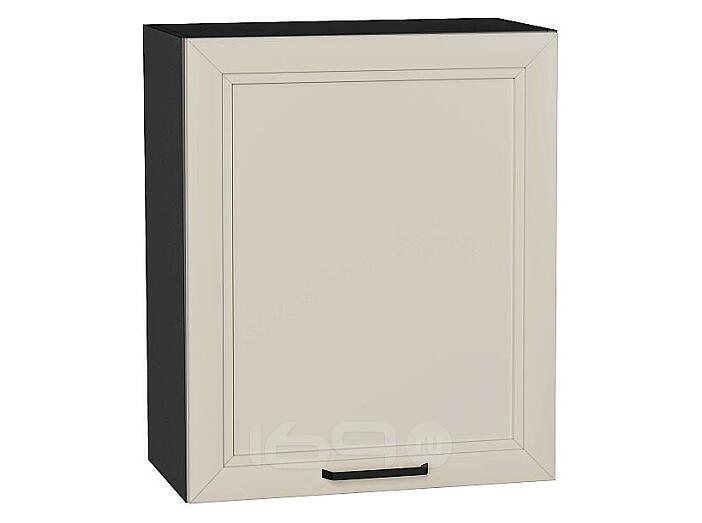 Шкаф верхний с 1-ой дверцей Нео Cream Silk/Graphite 716*600*320