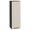 Шкаф верхний с 1-ой дверцей Нео Cream Silk/Graphite 920*300*320