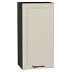 Шкаф верхний с 1-ой дверцей Нео Cream Silk/Graphite 920*450*320