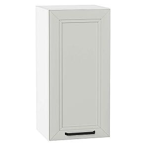 Шкаф верхний с 1-ой дверцей Нео Grey Silk/Белый 716*350*320