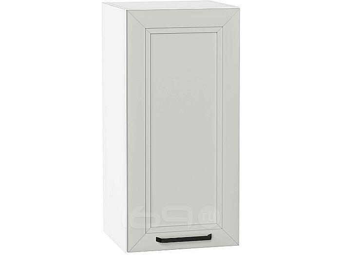 Шкаф верхний с 1-ой дверцей Нео Grey Silk/Белый 716*350*320
