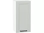 Шкаф верхний с 1-ой дверцей Нео Grey Silk/Белый 716*350*320
